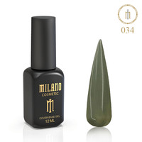 Изображение  Цветная база Milano Cover Base №34, 12 мл, Объем (мл, г): 12, Цвет: 34