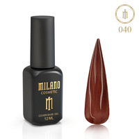Изображение  Цветная база Milano Cover Base №40, 12 мл, Объем (мл, г): 12, Цвет: 40