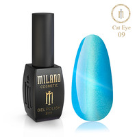 Изображение  Гель-лак Milano Cat Eyes Crystal №09, 8 мл, Объем (мл, г): 8, Цвет: 09