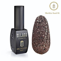 Изображение  Гель-лак Milano Marblen Sand №06, 8 мл, Объем (мл, г): 8, Цвет: 06