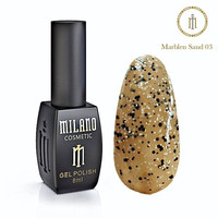 Изображение  Гель-лак Milano Marblen Sand №03, 8 мл, Объем (мл, г): 8, Цвет: 03