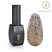 Изображение  Гель-лак Milano Marblen Sand №14, 8 мл, Объем (мл, г): 8, Цвет: 14