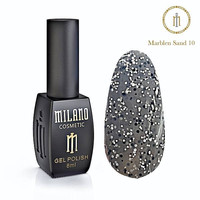 Изображение  Гель-лак Milano Marblen Sand №10, 8 мл, Объем (мл, г): 8, Цвет: 10