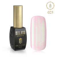 Изображение  Гель лак Milano Palette 10 №025 Розовое кружево, 10 мл, Объем (мл, г): 10, Цвет: 025