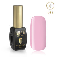 Изображение  Гель лак Milano Palette 10 №035 Розовый щербет, 10 мл, Объем (мл, г): 10, Цвет: 035