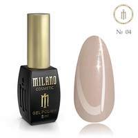 Изображение  Гель-лак Milano Pastel №04 , 8 мл, Объем (мл, г): 8, Цвет: 04