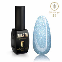 Изображение  Гель-лак Milano Glame Miracle №14, 8 мл, Объем (мл, г): 8, Цвет: 14