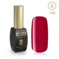 Изображение  Гель лак Milano Palette 10 №146 Краплак красный, 10 мл, Объем (мл, г): 10, Цвет: 146