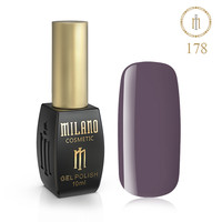 Изображение  Гель лак Milano Palette 10 №178 Цвет пепла розы, 10 мл, Объем (мл, г): 10, Цвет: 178