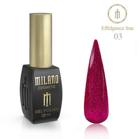 Изображение  Гель-лак Milano Effulgence Sun №03, 8 мл, Объем (мл, г): 8, Цвет: 03