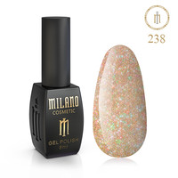 Изображение  Гель лак Milano Palette 8 №238 Кристалл золота, 8 мл, Объем (мл, г): 8, Цвет: 238