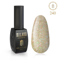Изображение  Гель лак Milano Palette 8 №240 Кристалл меди, 8 мл, Объем (мл, г): 8, Цвет: 240