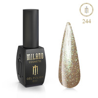 Зображення  Гель лак Milano Palette 8 №244 Цитрін, 8 мл, Об'єм (мл, г): 8, Колір: 244