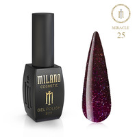 Изображение  Гель-лак Milano Glame Miracle №25, 8 мл, Объем (мл, г): 8, Цвет: 25