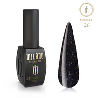 Изображение  Гель-лак Milano Glame Miracle №26, 8 мл, Объем (мл, г): 8, Цвет: 26