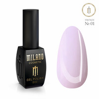 Изображение  Гель-лак Milano French №01, 8 мл, Объем (мл, г): 8, Цвет: 01