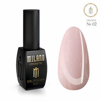 Изображение  Гель-лак Milano French №02, 8 мл, Объем (мл, г): 8, Цвет: 02