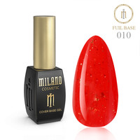 Зображення  База з поталлю Milano Base Foil №10, 12 мл, Об'єм (мл, г): 12, Колір: 10