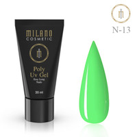 Изображение  Полигель Milano Poly Gel Neon №13, 30 мл, Объем (мл, г): 30, Цвет: 13
