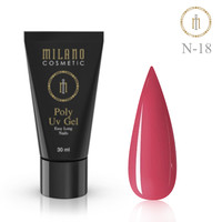 Изображение  Полигель Milano Poly Gel Neon №18, 30 мл, Объем (мл, г): 30, Цвет: 18