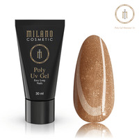 Изображение  Полигель с шимером Milano Poly Gel Shimmer №14, 30 мл, Объем (мл, г): 30, Цвет: 14