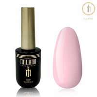 Зображення  Топ для гель лаку Milano Pink, 15 мл