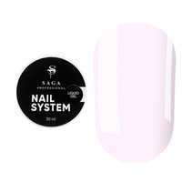 Изображение  Моделирующий гель Saga Liquid Gel №12 лилово-розовый, 30 мл, Объем (мл, г): 30, Цвет: 12
