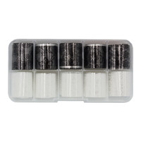 Зображення  Набір перекладної фольги в пластиковому боксі, 10 шт/уп. код 6835