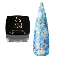 Изображение  Гель Steffani Confetti Glitter №04, 5 мл, Объем (мл, г): 5, Цвет: 04