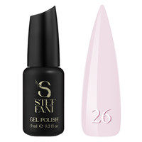 Зображення  Гель лак Steffani Color Gel polish №026 нежно серый, 9 мл, Об'єм (мл, г): 9, Колір: 026