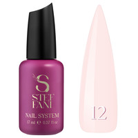 Изображение  База камуфлирующая для гель-лака Steffani Cover Base №12 бледный молочно-розовый, 17 мл, Объем (мл, г): 17, Цвет: 12