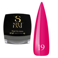 Зображення  База камуфлююча для гель-лаку Steffani Cover Base №19 насичений яскраво-рожевий, 30 мл, Об'єм (мл, г): 30, Колір: 19