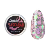Изображение  Глиттерный гель LUXTON Mascarad №06, 5 мл, Объем (мл, г): 5, Цвет: 06