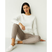 Изображение  Медицинский утепленный свитшот женский Аляска молочный р. S, "БЕЛЫЙ ХАЛАТ" 364-370-842, Размер: S, Цвет: молочный