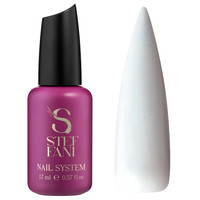 Изображение  Топ цветной без липкого слоя Steffani Top Color White, 17 мл, Объем (мл, г): 17, Цвет: White