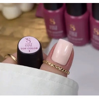 Изображение  Топ цветной без липкого слоя Steffani Top Color №01, 17 мл, Объем (мл, г): 17, Цвет: 01