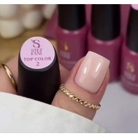 Изображение  Топ цветной без липкого слоя Steffani Top Color №02, 9 мл, Объем (мл, г): 9, Цвет: 02