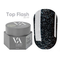 Изображение  Топ светоотражающий без липкого слоя Valeri Top Flash, 30 мл, Объем (мл, г): 30, Цвет: Flash