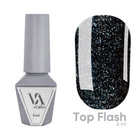 Изображение  Топ светоотражающий без липкого слоя Valeri Top Flash, 6 мл, Объем (мл, г): 6, Цвет: Flash