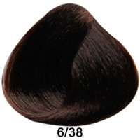 Зображення  Крем-фарба для волосся Brelil Professional Prestige Tone On Tone 6.38, 100 мл, Об'єм (мл, г): 100, Колір: 6.38