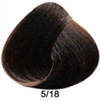 Зображення  Крем-фарба для волосся Brelil Professional Prestige Tone On Tone 5.18, 100 мл, Об'єм (мл, г): 100, Колір: 5.18