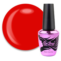 Изображение  Полигель для ногтей Elise Braun Polygel №18 красный, 15 мл  