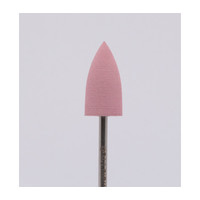 Изображение  Фреза силиконовая Formula Profi F-pro-30 цилиндр заостренный розовая 320 грит