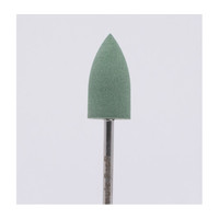 Изображение  Фреза силиконовая Formula Profi F-pro-35 цилиндр заостренный зеленая 240 грит