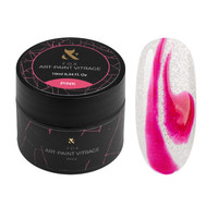 Изображение  Гель-краска витражная F.O.X Art-paint Vitrage Pink, 10 мл, Объем (мл, г): 10, Цвет: Pink