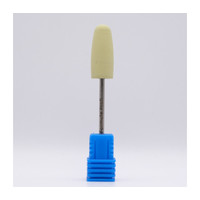 Изображение  Фреза силиконовая Formula Profi F-pro-15 цилиндр закругленный желтая 600 грит