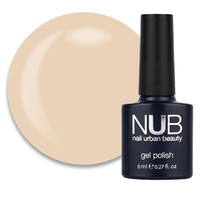 Зображення  Гель лак для нігтів NUB №256 Porcelain бежевий фарфор, 8 мл, Об'єм (мл, г): 8, Колір: 256
