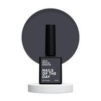 Изображение  Nails of the Day Let’s special Shadow - светло-серый гель-лак для ногтей, перекрывающий в один слой, 10 мл, Объем (мл, г): 10, Цвет: Shadow