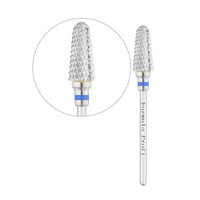 Зображення  Фреза твердосплавна Formula Profi 100-1035 конус закруглений синя діаметр 6 мм / робоча частина 13 мм