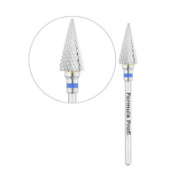 Зображення  Фреза твердосплавна Formula Profi 100-1030 конус усічений синій діаметр 6 мм / робоча частина 14 мм